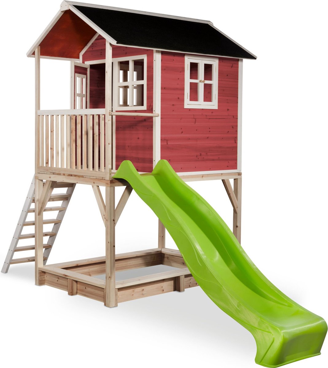 EXIT Loft 700 houten speelhuis - rood