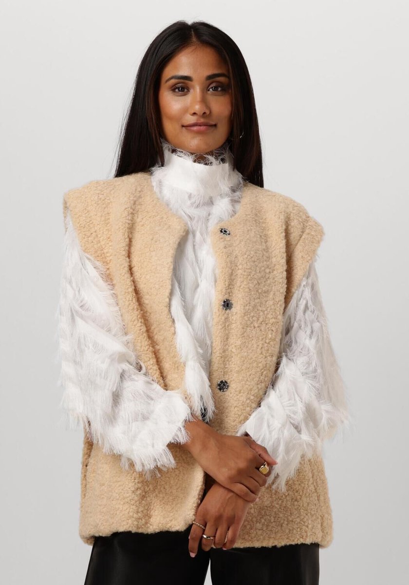 Studio Amaya Coco Blazers Dames - Beige - Maat L