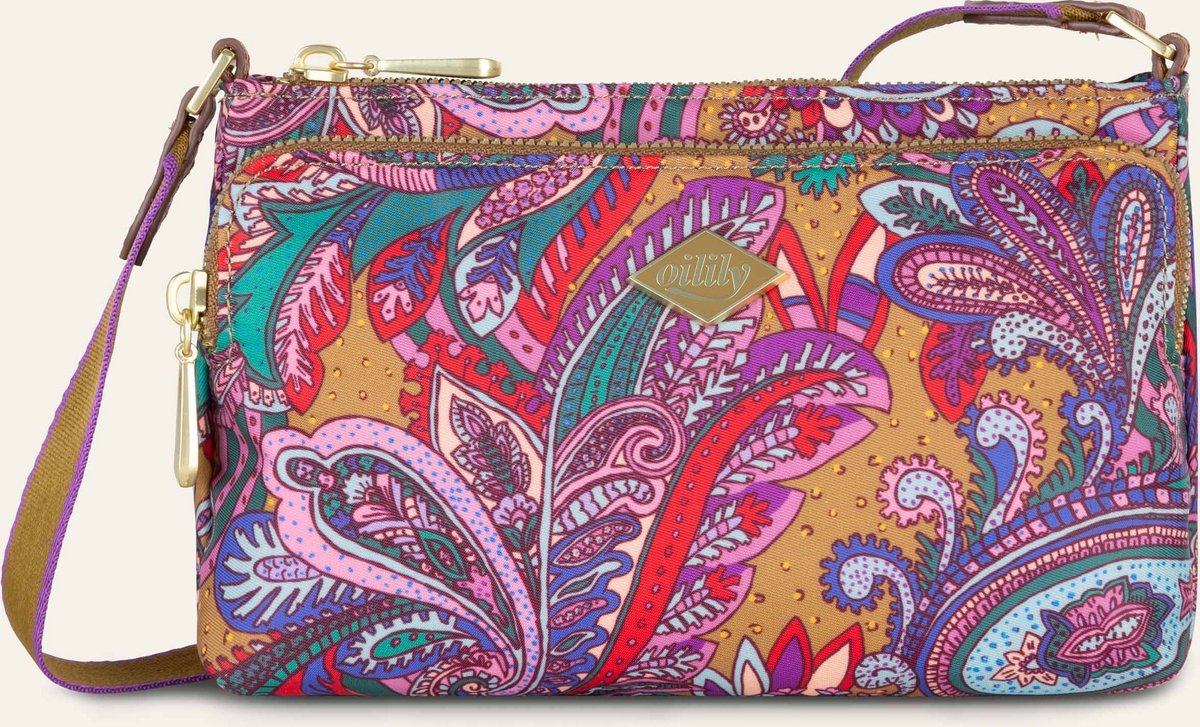 Sac Bandoulière Oilily Foy – Chocolat Délicat, Neuf Avec étiquettes, Polyuréthane