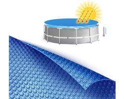Comfortpool zwembad solarzeil | Ø244 cm | verwarmend afdekzeil | verwarmt en isoleert | met handige opbergtas | noppenfolie 160 micron