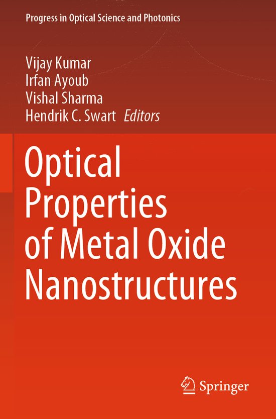 Progress in Optical Science and Photonics26- Optical Propert ... - cover