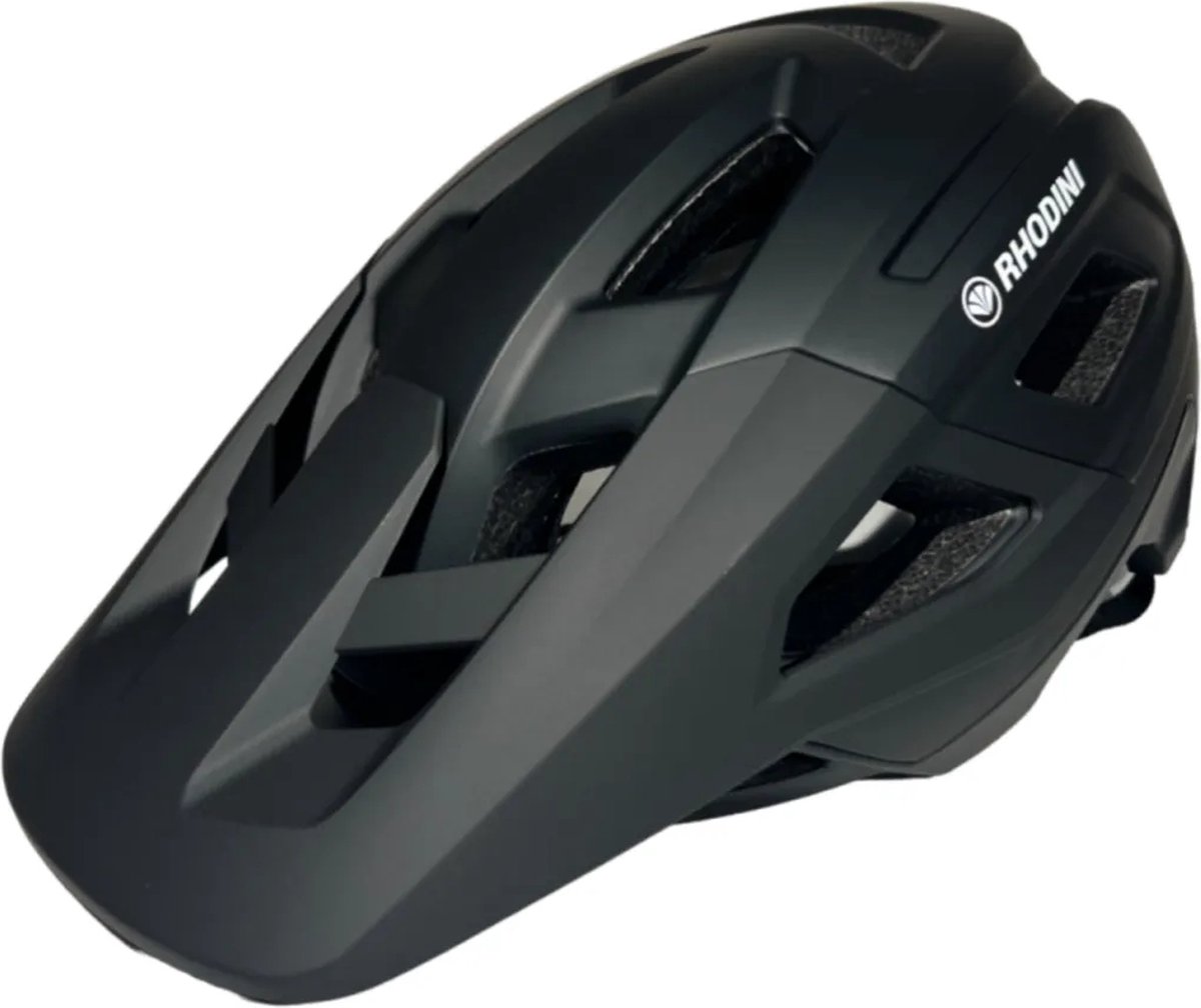 Rhodini Fietshelm MTB L (58-61) Matt black
