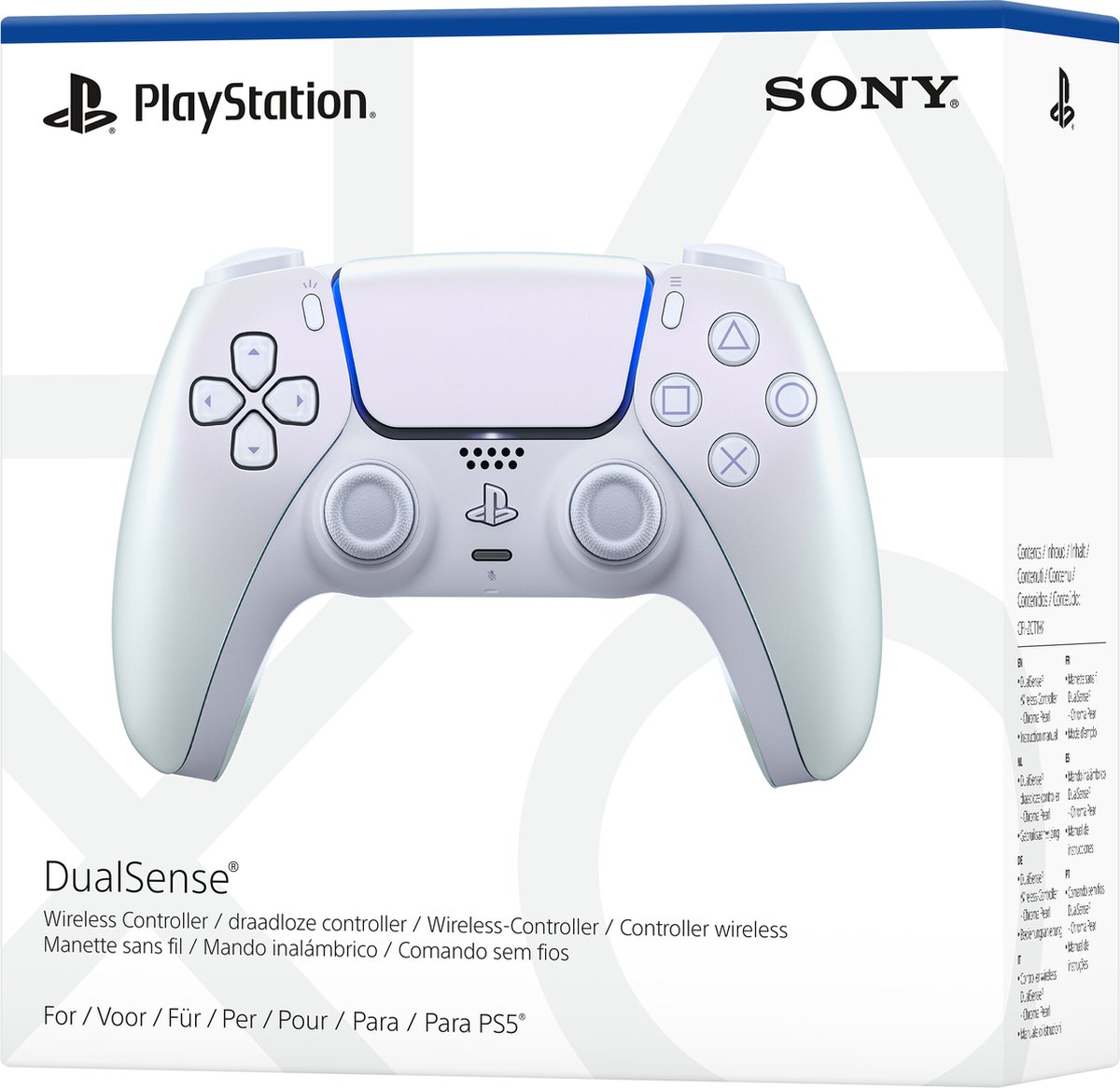 Sony PS5 DualSense draadloze controller – Chroma Pearl thumbnail 7