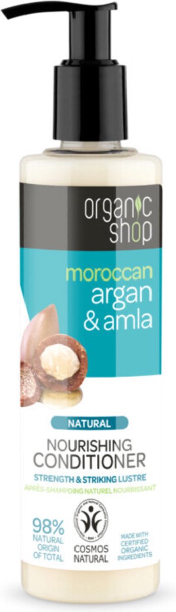 Organic Shop Conditioner Argan & Amla - 3 x 280 ml - Voordeelverpakking
