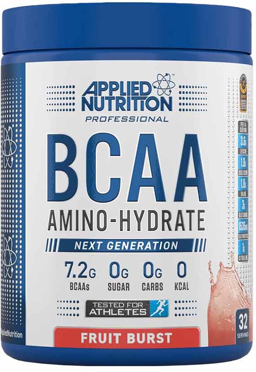 Goedkoopste Applied Nutrition - BCAA Amino-Hydrate (Fruit Burst - 450 gram) - Aminozuren