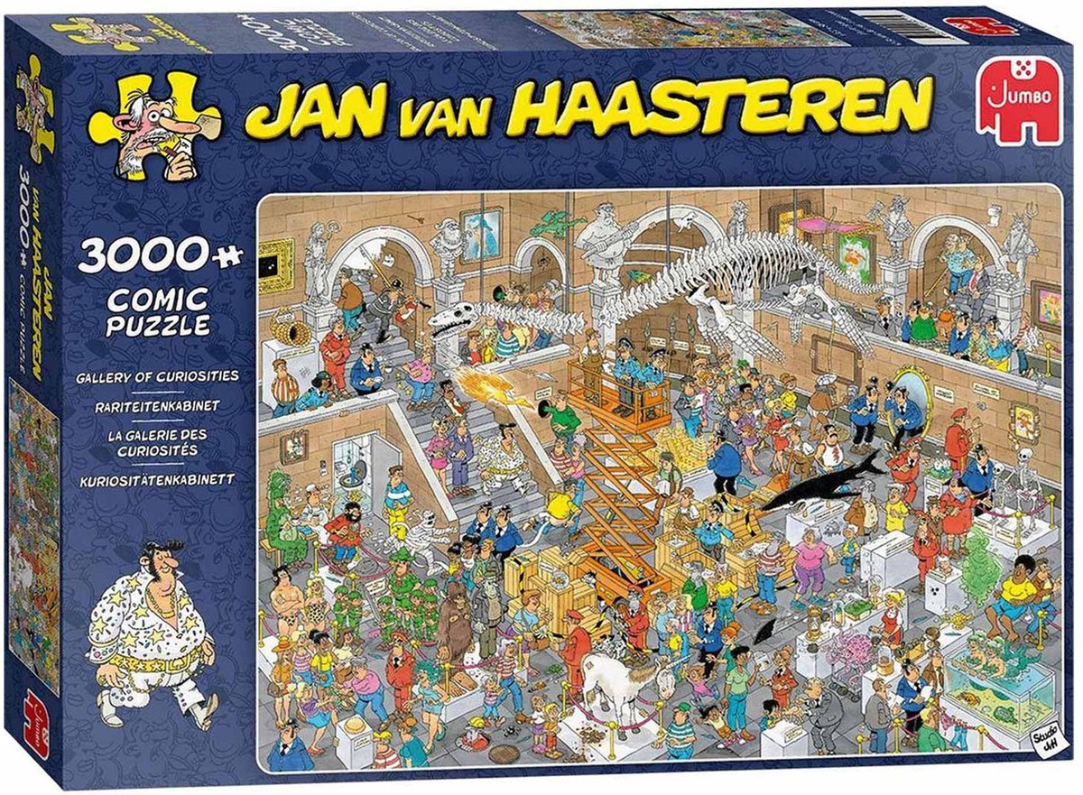 Jan van Haasteren - Rariteitenkabinet - 3000 stukjes puzzel