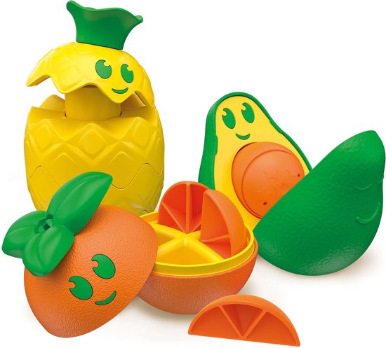 Baby Clementoni - Fruit Puzzel - Spelend Leren en Ontdekken - Babyspeelgoed - 1 jaar en ouder van Merkloos — afbeelding 2