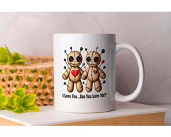 Mok I Love Voo Doo you love Me - CuteCreepy - CreepyCute - SpookyCute - DarkCute - SchattigEng - GriezeligSchattig - SpookyLief - DonkerSchattig