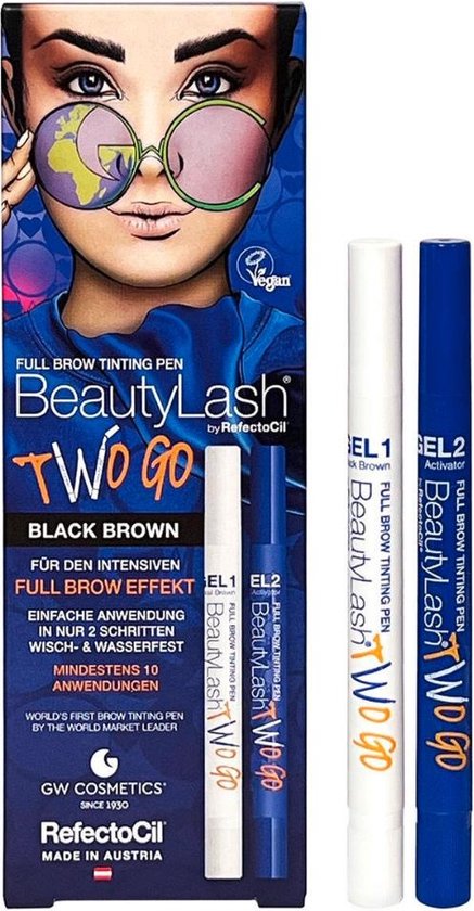 Foto: Beautylash full brow tinting pen black brown