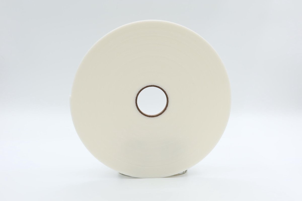 Glasband - 6 x 3 mm - Wit - 25 meter - Beglazingsband - PE band - Schuimband - Glasband 3 mm dik - Glasband