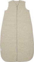 Meyco Baby Uni Baby Slaapzak Gevoerd - Pre-washed Hydrofiel - Sand - 60cm - 2.0 TOG