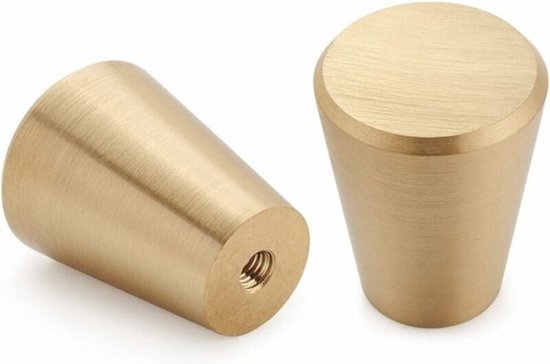 TsunNee 24 stuks vintage kastknoppen, chique ladeknoppen, antieke messing keukenkasthandgrepen, 30 mm ronde meubeldeurknoppen