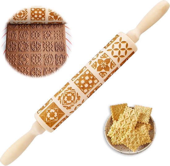 Houten Deegroller 24 cm - Toko 4 All Houten Deegroller 24 cm - Toko 4 All