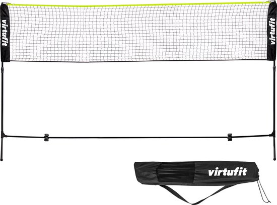 VirtuFit Badminton- en Tennisnet - 310 cm - Inclusief draagtas