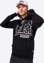 Lonsdale London Tadley Heren Trui met capuchon - zwart - L