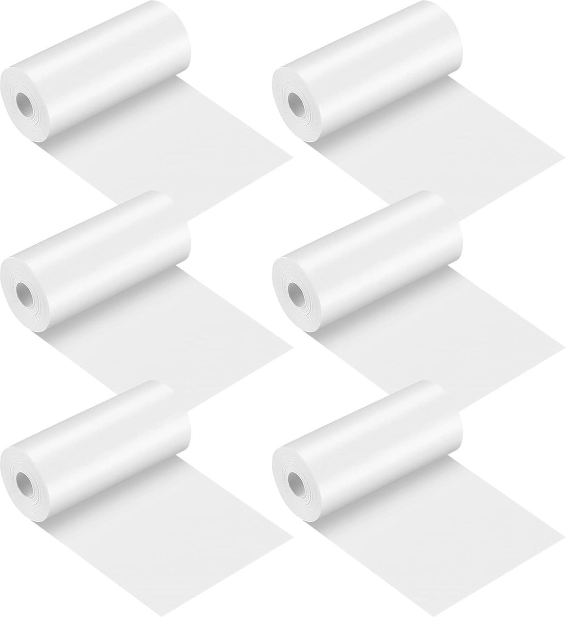 Thermisch papier 6 rollen voor instant camera's en mobiele mini-fotoprinters – 57 x 25 mm