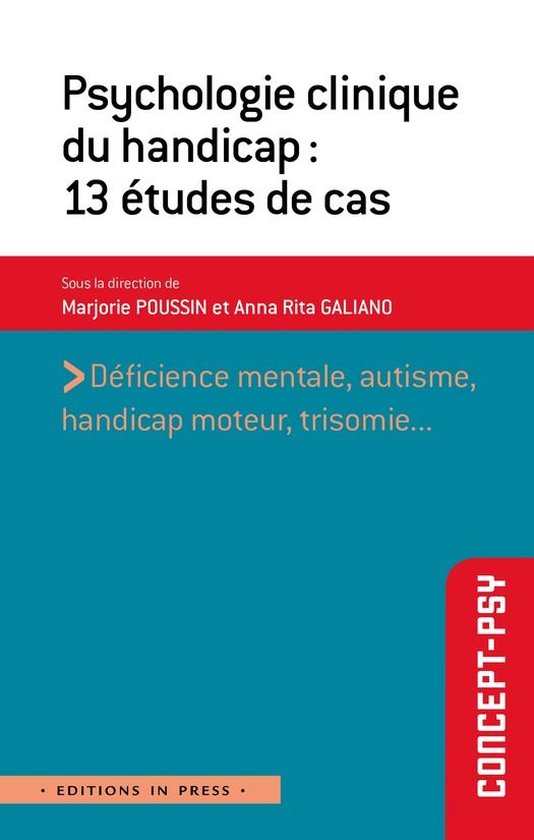 Concept Psy - Psychologie clinique du handicap : 13 études  ... - cover