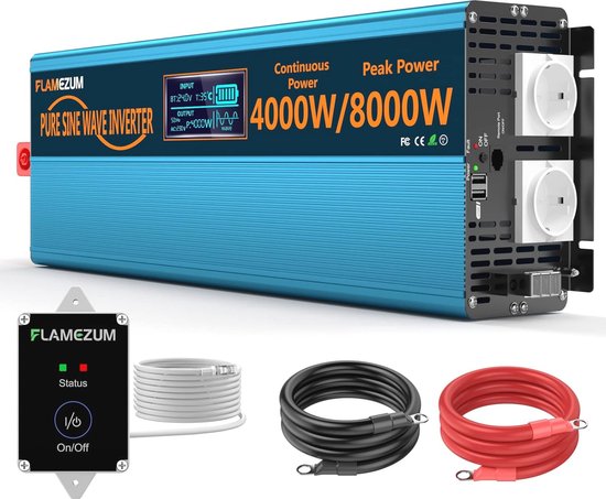 Vind omvormer 12v - 220 v op - april 2026 Vind omvormer 12v - 220 v op - april 2026