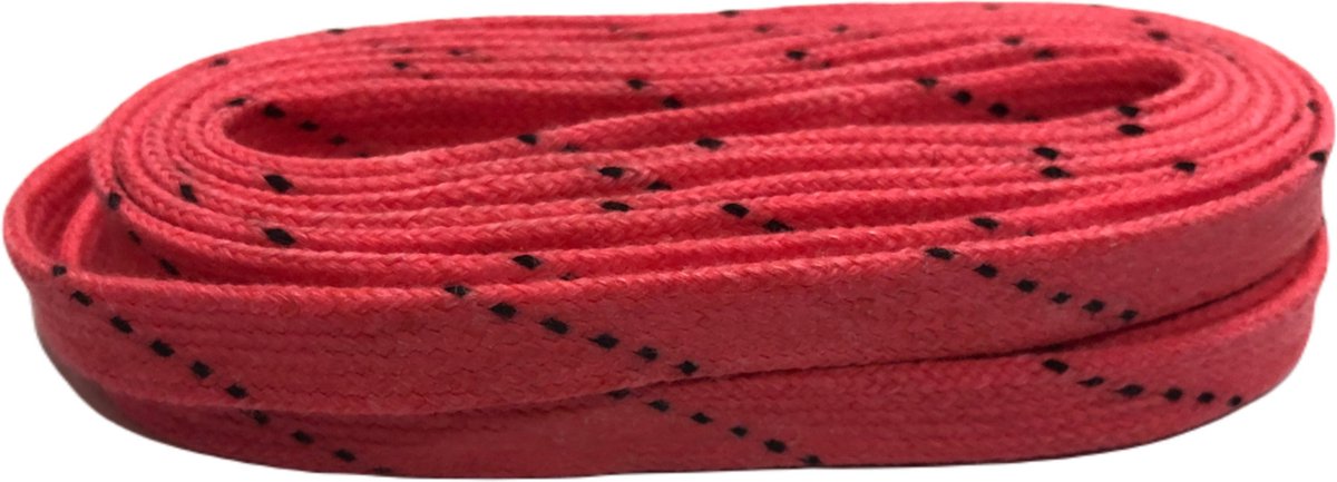 Nice Wax Veter voor noren 160 cm (Diverse Kleuren) (Kleur - Fluo Roze, Maat - 160cm)