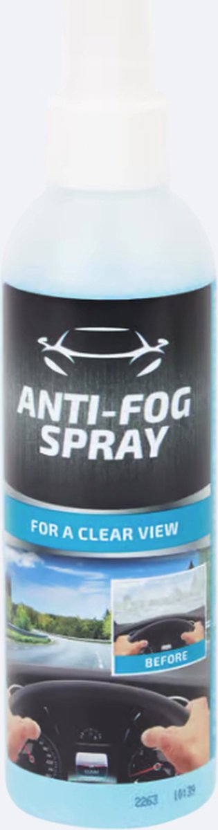 Anti condens spray 200 ML sprayfles| Antifog | Helder zicht | Geen beslagen Auto ruiten | Anti condensspray voor Duikbril / Glas / Spiegel / Ramen / Helmvizier