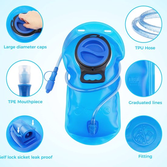 Sac à Eau 5L Pour Randonnée Alpinisme – Anti-fuite – Neuf