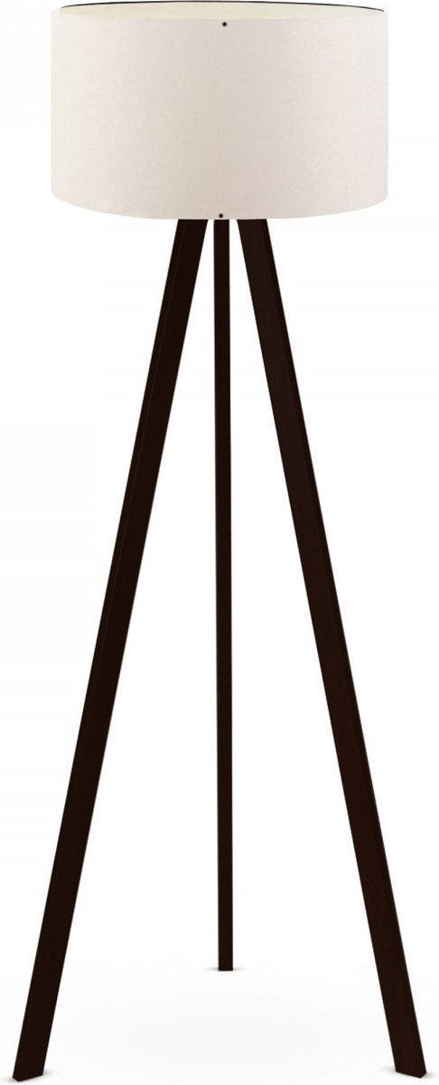 Asir - Vloerlamp - Crème - 21 x 38 x 140 cm