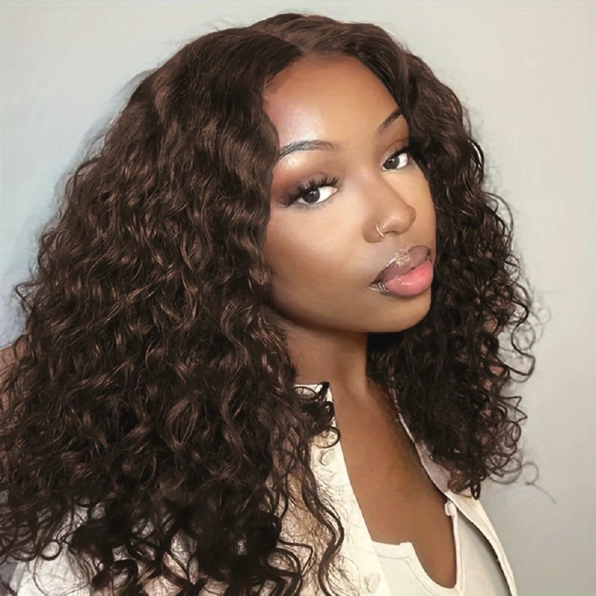 Diepe Krullige Bob Pruik 8 Inch 13x4 Lace Front Pruiken Voor Vrouwen 180% Dichtheid Braziliaans Mensenhaar