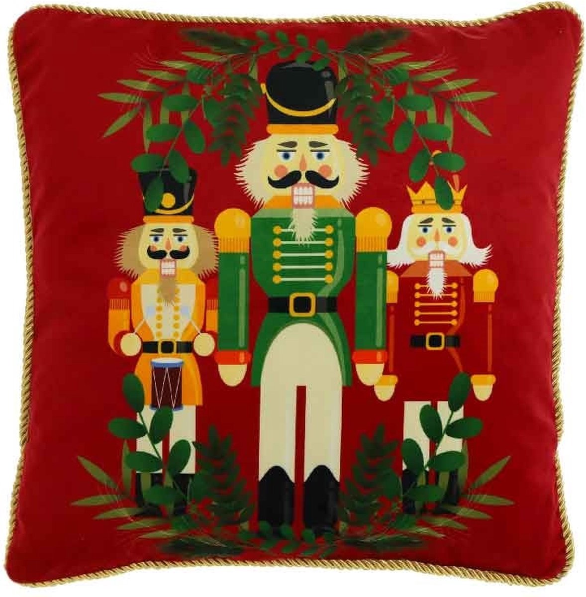 Kussen rechthoekig (50 cm) Sibérie goud - Kerstdecoratie voor de woning