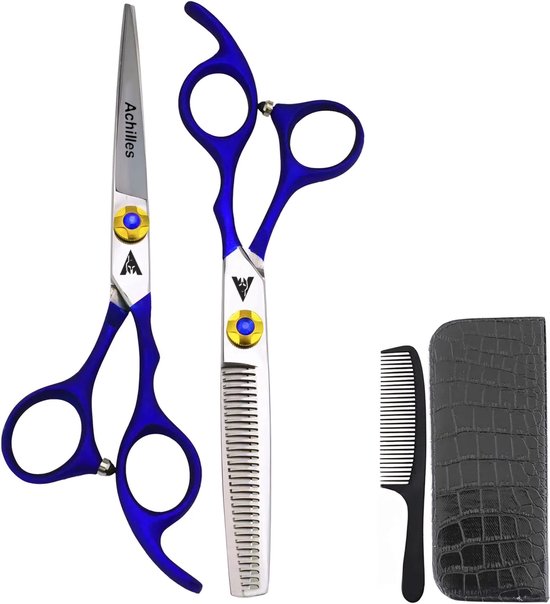 Ciseaux de coiffure professionnels Achilles® - Set de coiffure - Droitier - Ciseaux de coiffure - Coiffure