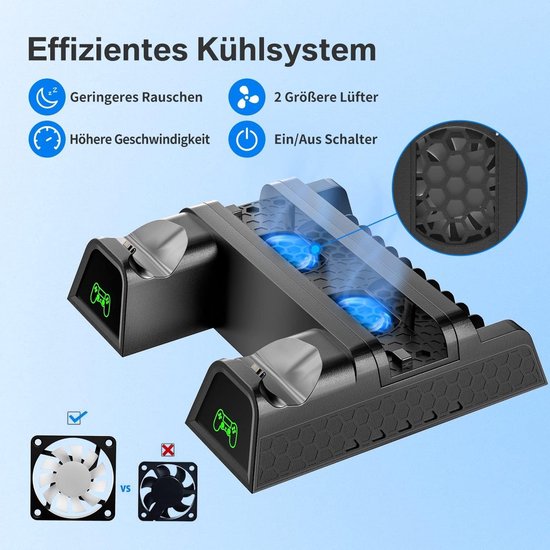 KlsyChry PS4 Pro verticale standaard voor Playstation 4 Pro met