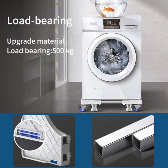 Wasmachinestandaard Multifunctionele 48,8 x 21,6 x 11,8 Inch