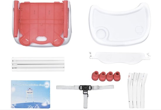 KAKIBLIN Baby Sit Me Up Seat, Opblaasbaar Babyzitje met hoes voor baby