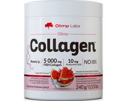 Olimp Olimp Collagene 240g VIS collageenpoeder met hyaluronzuur, mineralen en vitaminen, watermeloensmaak voor een mooie huid