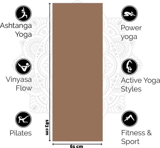 Premium Yogamat - Earth - 6mm van Gaiam — afbeelding 5