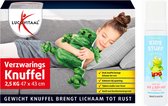 Lucovitaal Cadeauset Verzwaringsknuffel Foam Blauw
