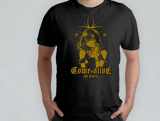 All Fears Come Alive - T Shirt - Anime - AnimeLove - OtakuLife - AnimeGirl - AnimeLiefde - OtakuLeven - AnimeVerslaafd - AnimeMeisje