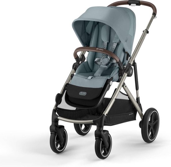 Cybex Gazelle S Kinderwagen Stormy Blue Taupe Frame - Cybex - €599,00