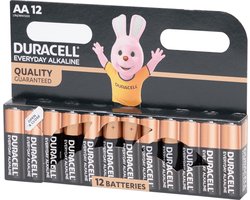 Duracell Alkaline AA 12 stuks