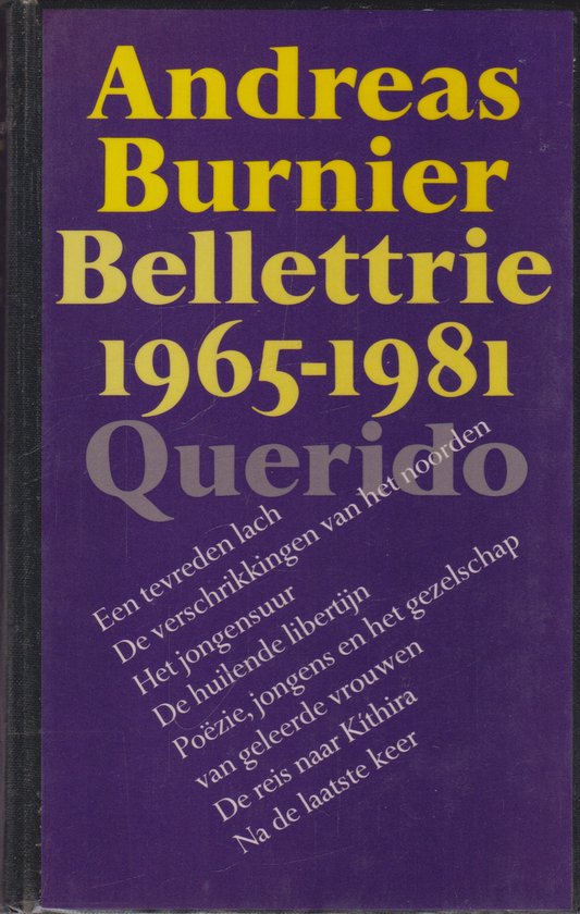 9789021455501 - Bellettrie 1965-1981