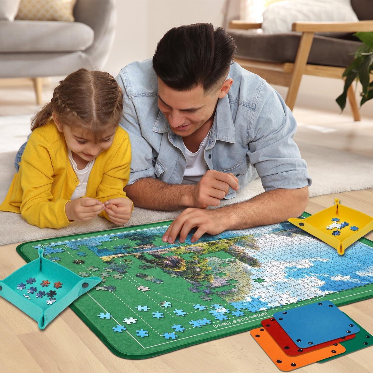Grafika - Legpuzzel - Chateau de Vallery - 2000 stukjes - Legpuzzels 1001-2000 stukjes