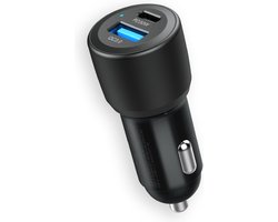 Caliber Autolader – Snellader – Autolader Usb C – 12v Usb Autolader – Usb QC3.0 30W & Usb C 30W – 60 Watt (PS20)