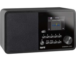 Imperial DABMAN i150 - Internetradio - DAB+ / FM Radio - USB speler - Zwart