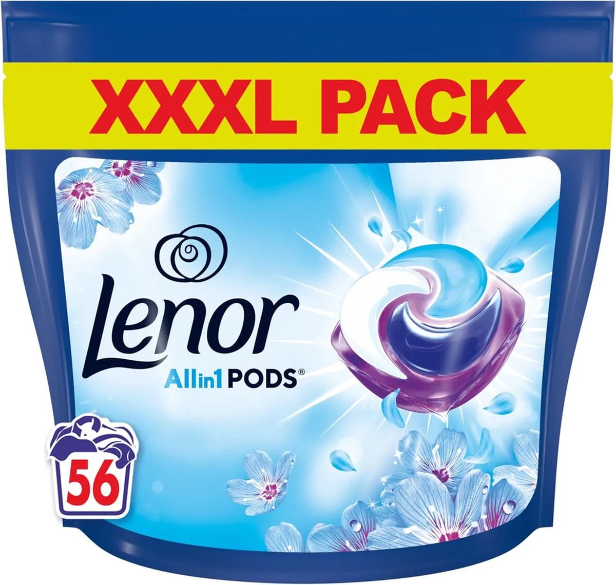 Goedkoopste Lenor - Universal - Spring Awakening - All in 1 Pods - Wasmiddel - 56 Wasbeurten
