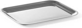 Plateau inox pour set de crème 199x150mm