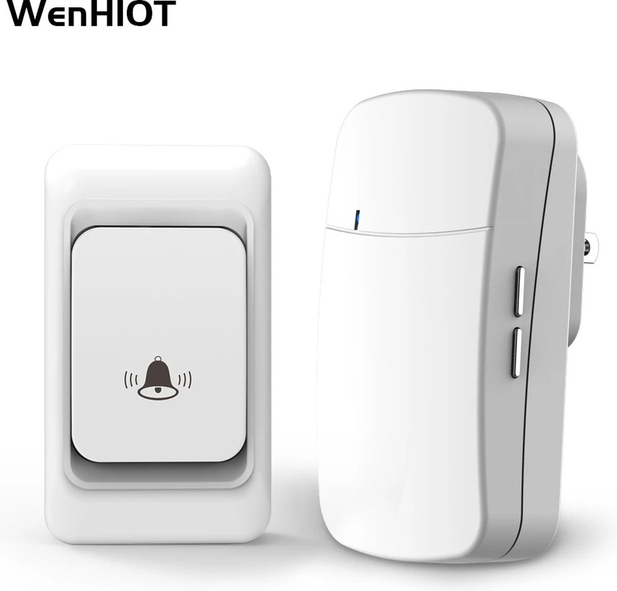 Draadloze Deurbel Waterdicht met 300M Bereik – Je Huis Chime Kit met Persoonlijke Welkomstmelodie.