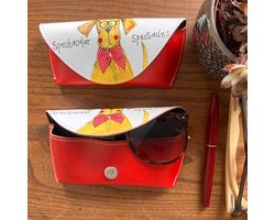 Alex Clark Spectacle Cases Spectacular Dog ~ Brillenkoker Hond met bril