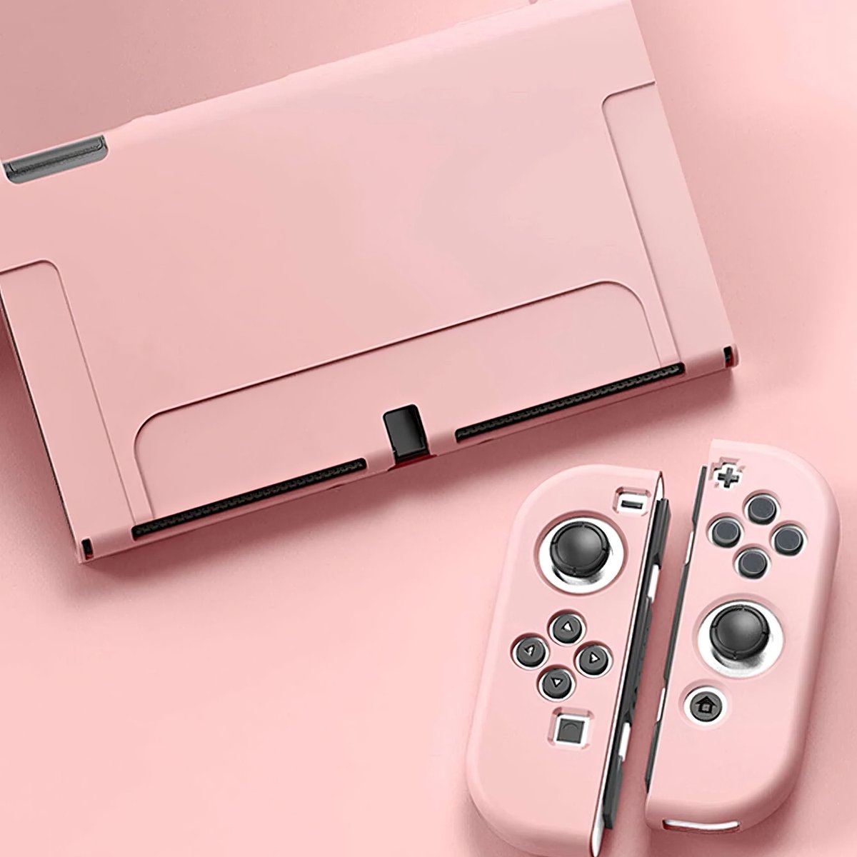 Xainy – Hard Case ROZE geschikt voor Nintendo Switch OLED | Switch