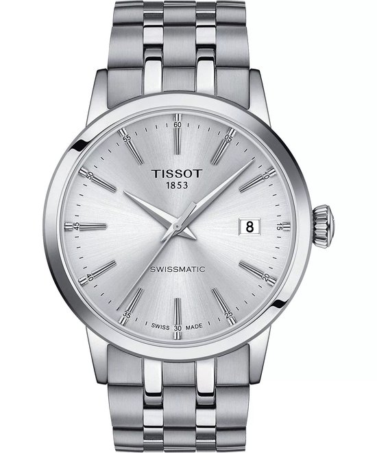 Tissot Classic Dream Swissmatic T1294071103100 Horloge Staal Zilverkleurig O 42 mm bol