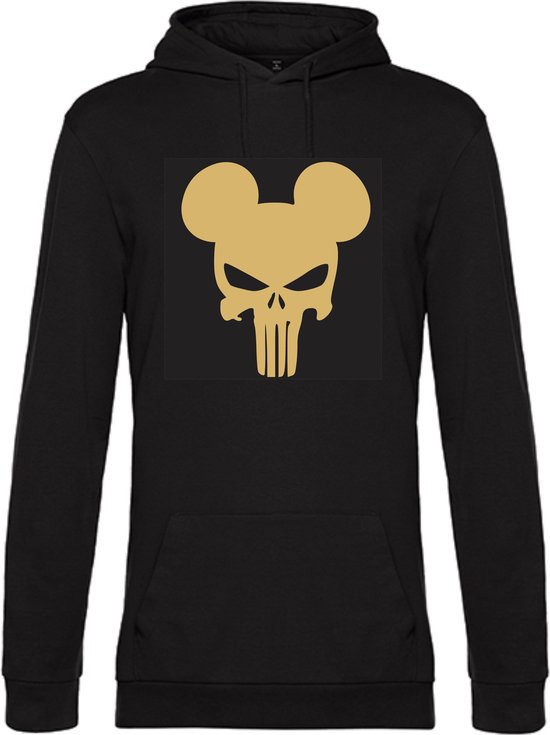 Sweat à capuche Halloween unisexe – Horreur avec style avec Golden Mickey - MEDIUM