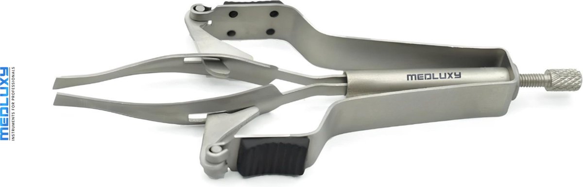 MEDLUXY® - Automatische Epileer Pincet - 10 cm - 4mm - klemkracht instelbaar - AP0011 (epileerpincet , automatic tweezer)